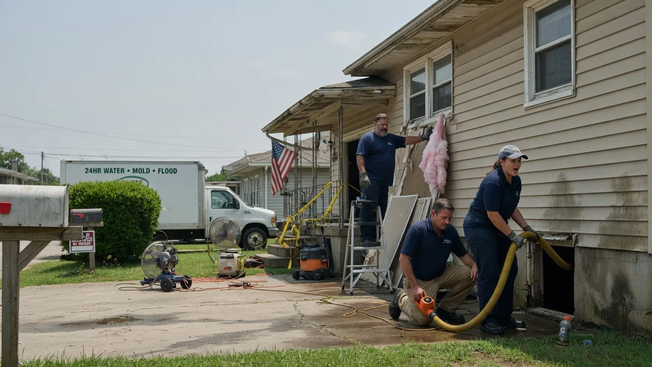 Water Damage Repair in Hartstown, PA near me